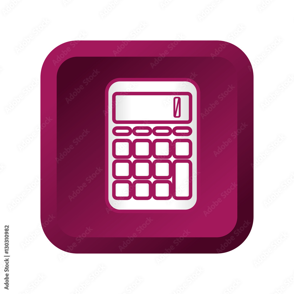 calculator math isolated icon vector illustration design calculator math isolated icon vector illustration design