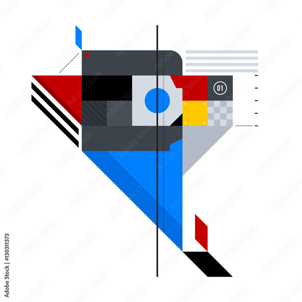 Simple Abstract Art Shapes