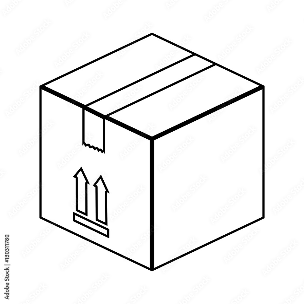 carton box isolated icon vector illustration design carton box isolated icon vector illustration design
