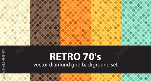Diamond pattern set 