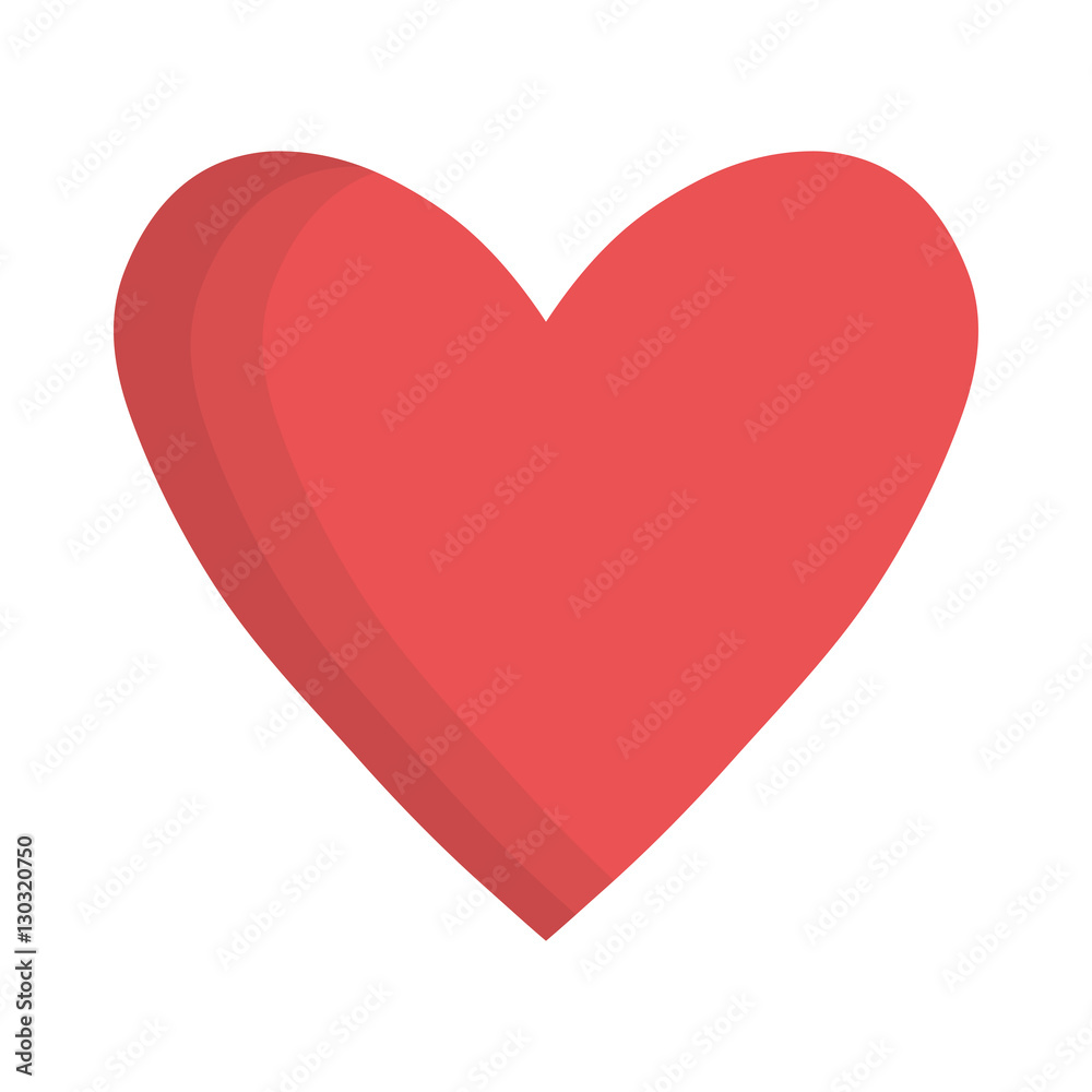 heart cartoon icon image vector illustration design 