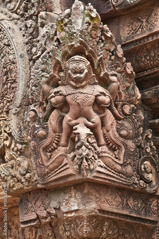 Banteay Srei Temple, Angkor, Siem Reap, Cambodia Banteay Srei Temple, Angkor, Siem Reap, Cambodia