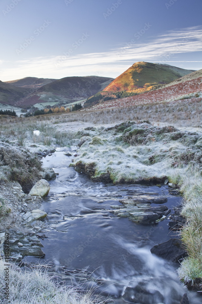 Crabtree Beck running down Loweswater Fell in the Lake District National Park, Cumbria Crabtree Beck running down Loweswater Fell in the Lake District National Park, Cumbria