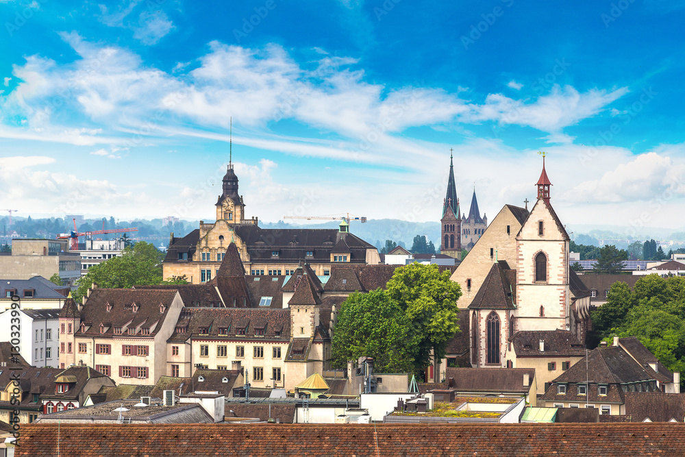 Panoramic view of Basel Panoramic view of Basel