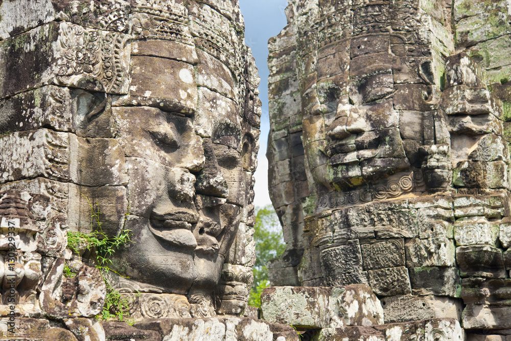 The Bayon, Angkor Thom, Angkor, Siem Reap, Cambodia The Bayon, Angkor Thom, Angkor, Siem Reap, Cambodia