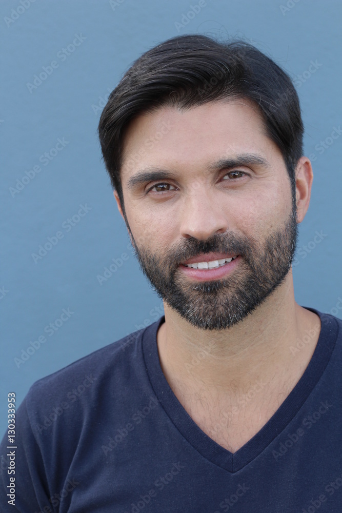 Fototapeta premium Man with natural effortless beauty