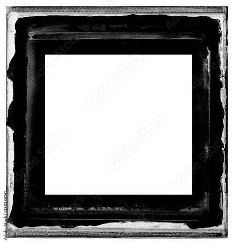 Vintage emulsion film borde...