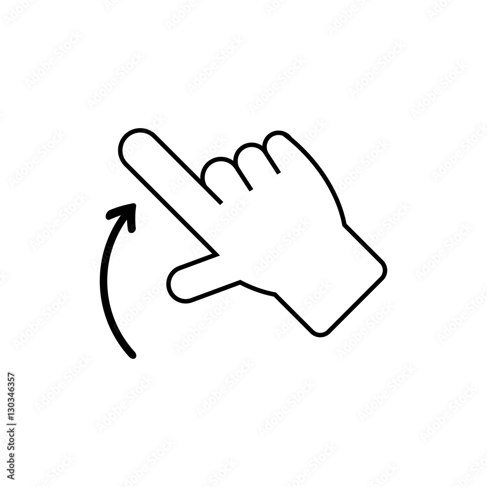Touch Gesture Vector Icons Touch Gesture Vector Icons