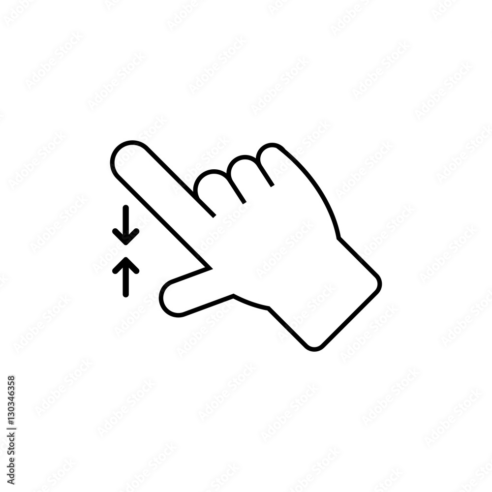 Touch Gesture Vector Icons