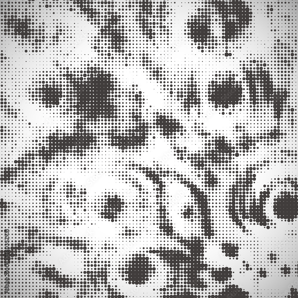 Fototapeta premium Abstract halftone pattern