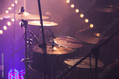 Photography Music photo background, rock drum set