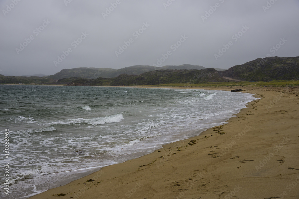 Barents Sea, near the Teriberka, Russia
