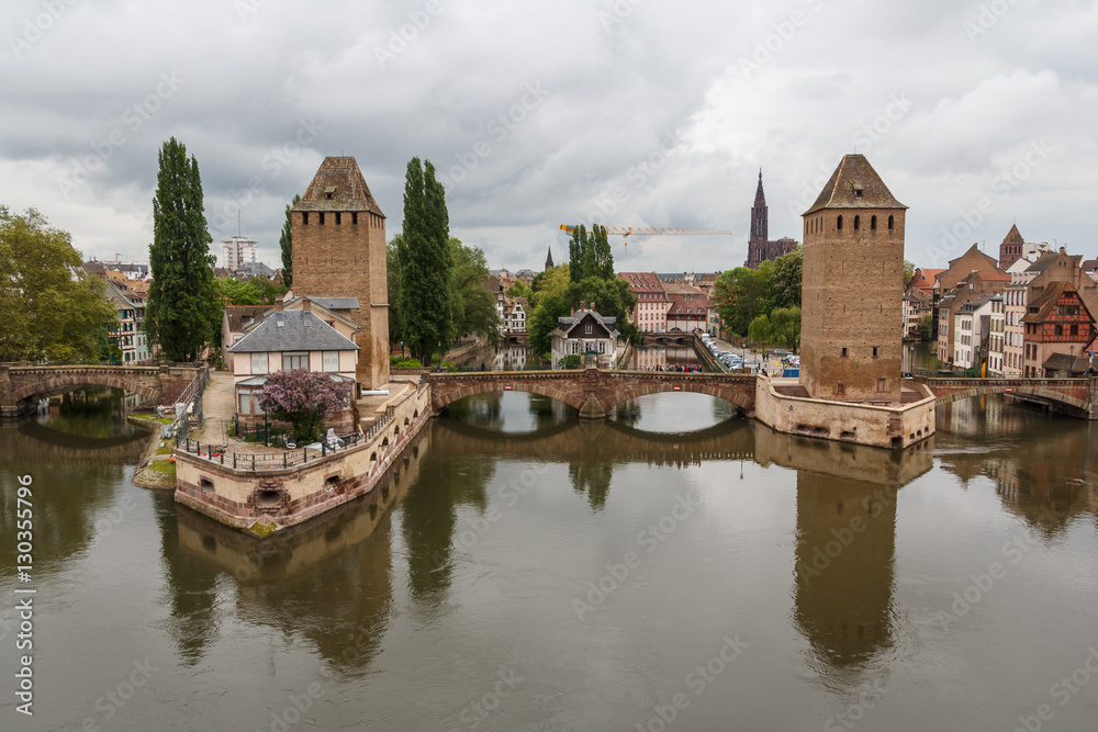 Medieval fortifications of Strasbourg, France