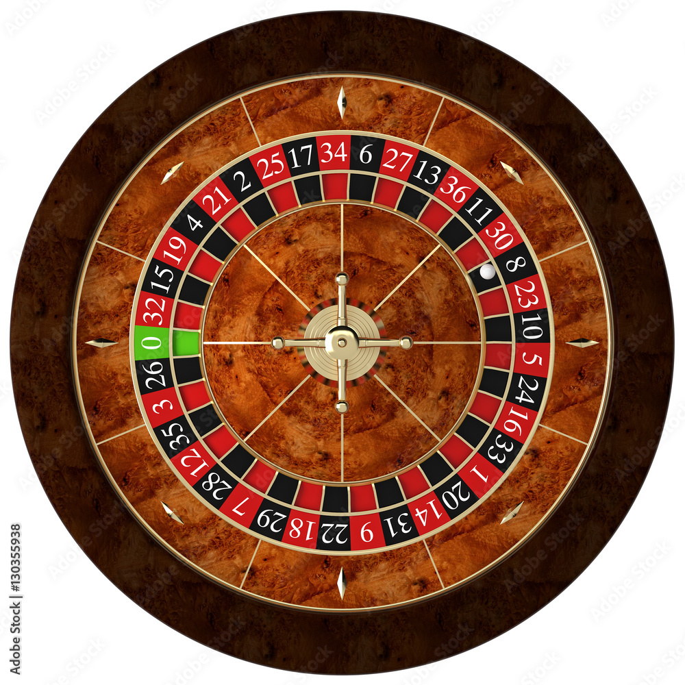 top view classic briar wood roulette. isolated white .concept luck, fun and gambling. top view classic briar wood roulette. isolated white .concept luck, fun and gambling.