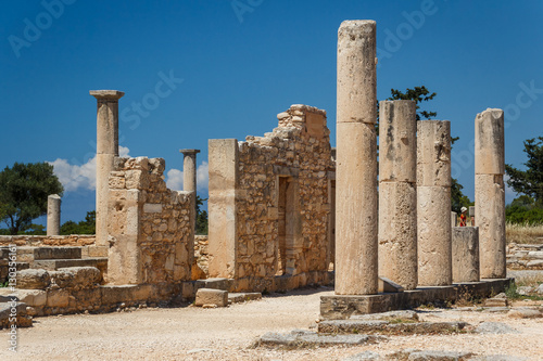 Ruins of the ancient Apollo Hylates sanctuary and temple, Cyprus