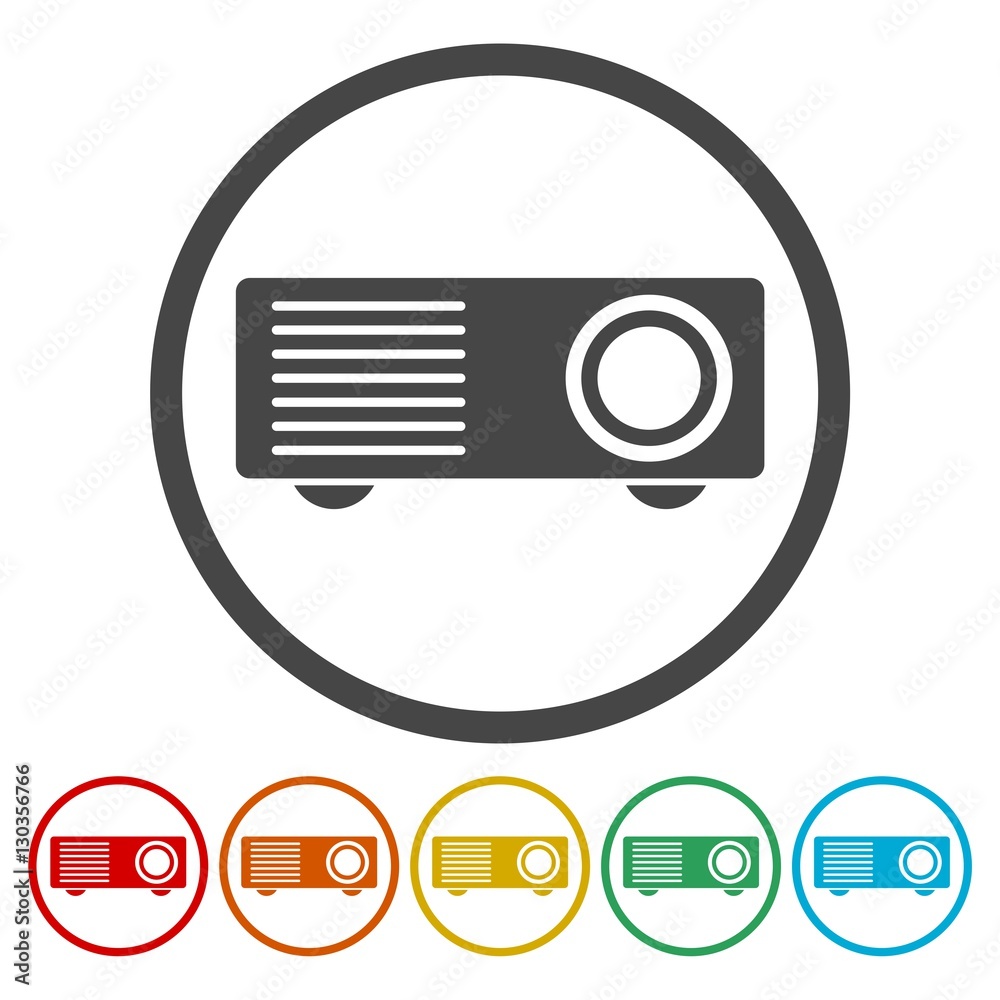 Projector icon Projector icon