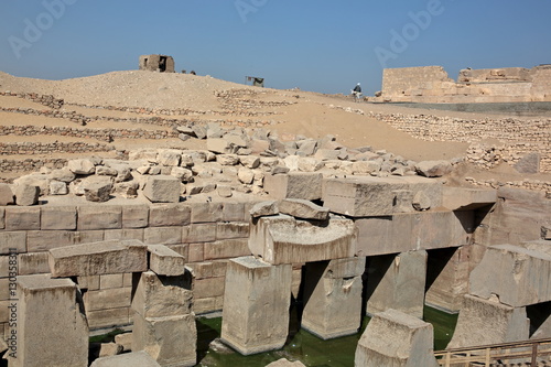 The Osirion temple at Abydos, Egypt.
