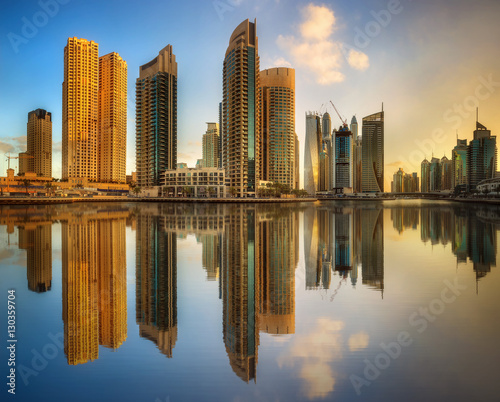 Dubai Marina bay, UAE