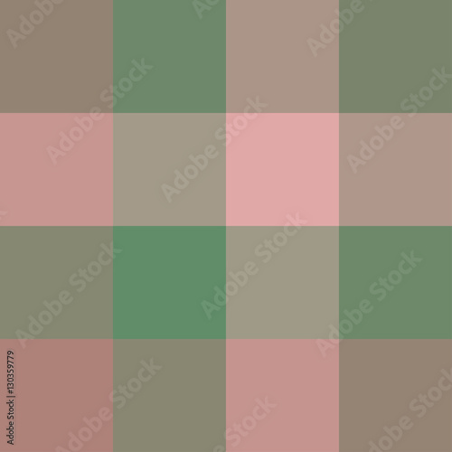 Vector background Illustration abstract squares seamless pattern © KozyrevaElena