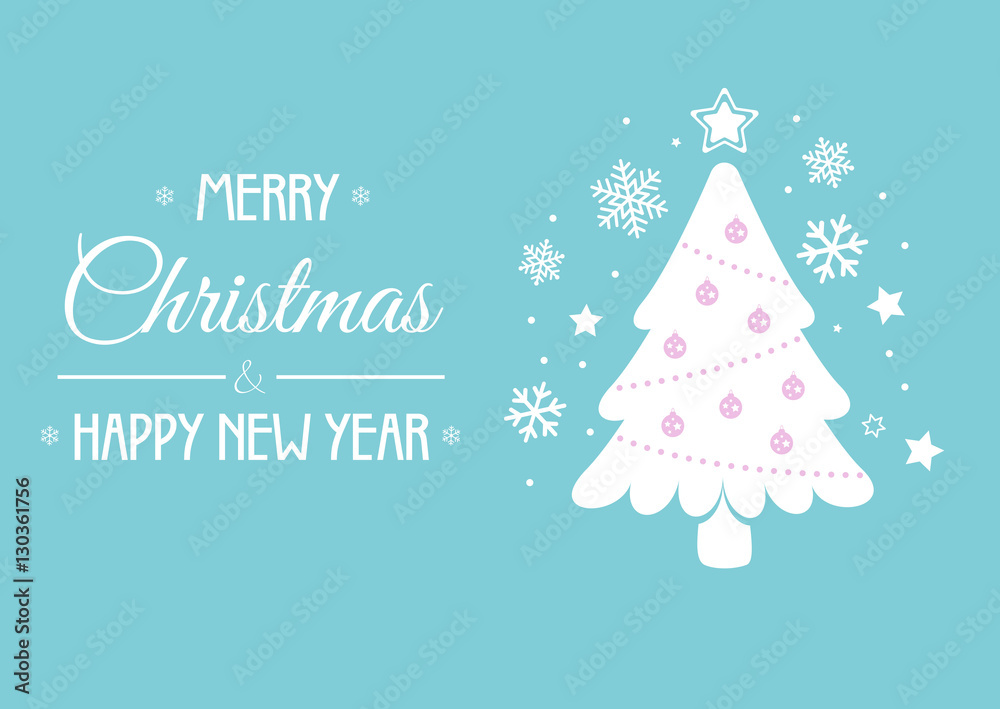 Christmas background with Christmas tree, vector illustration. Christmas background with Christmas tree, vector illustration.