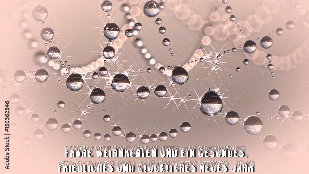 Obraz premium Weihnachts - und Neujahrskarte - Weihnachts- und Neujahrswünsche