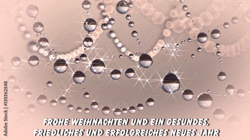 Obraz premium Weihnachts - und Neujahrskarte - Weihnachts- und Neujahrswünsche