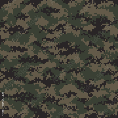 Modern fashion vector trendy camo pattern