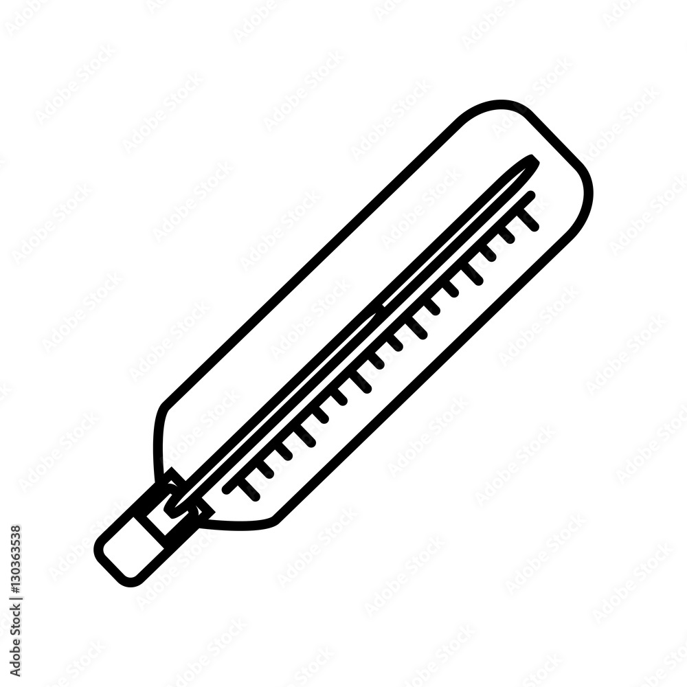 thermometer medical device icon vector illustration design thermometer medical device icon vector illustration design