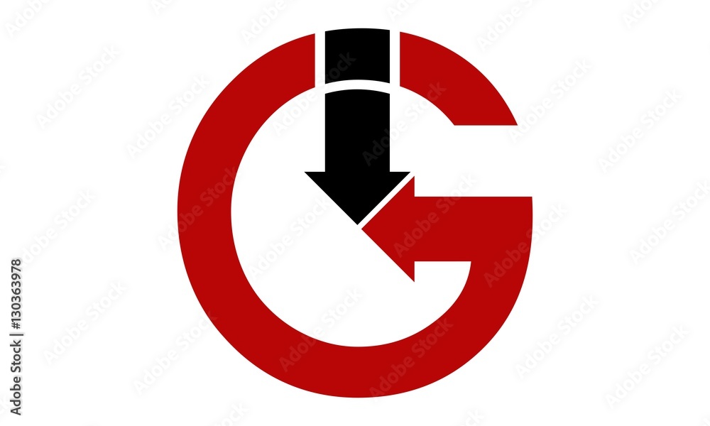 Modern Logo Solution Letter G Arrows Modern Logo Solution Letter G Arrows