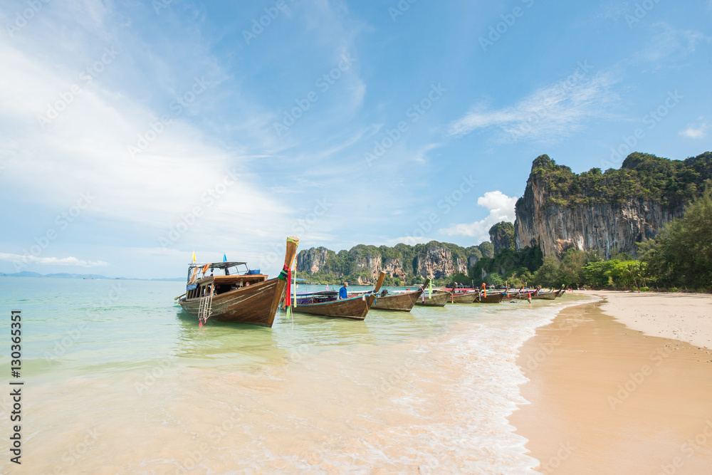 Fototapeta premium Railay beach in Krabi Thailand