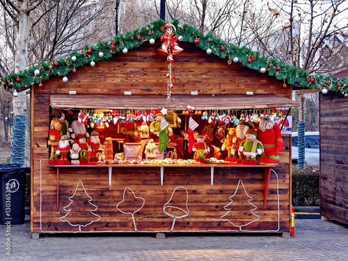 retail store at Christmas