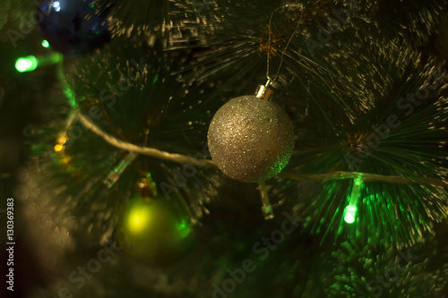 Christmas Tree with Green G...