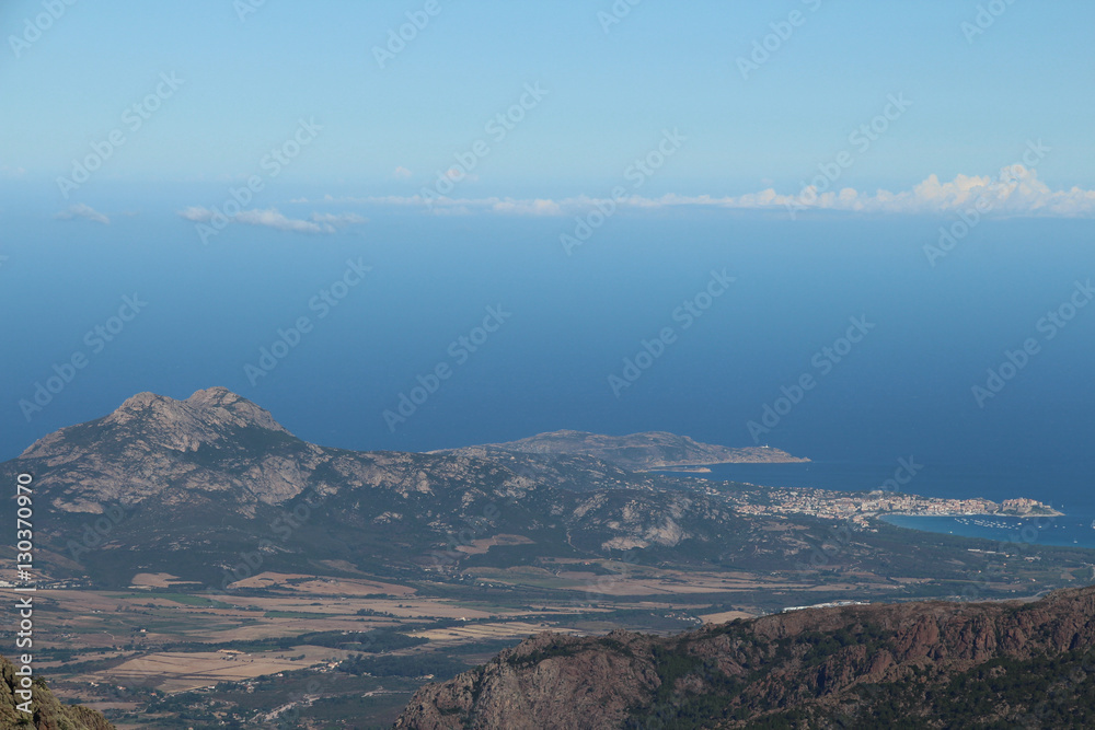 Mountain landscape, Corse, France.