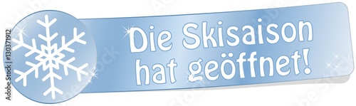 Die Skisaison hat geöffnet