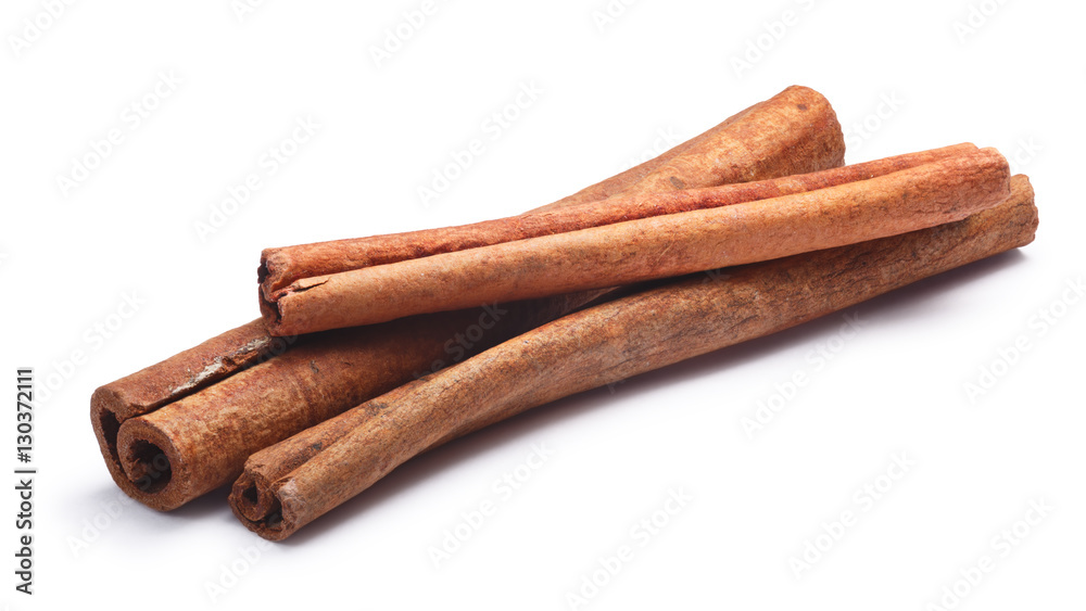 Pile of cinnamon sticks, paths
