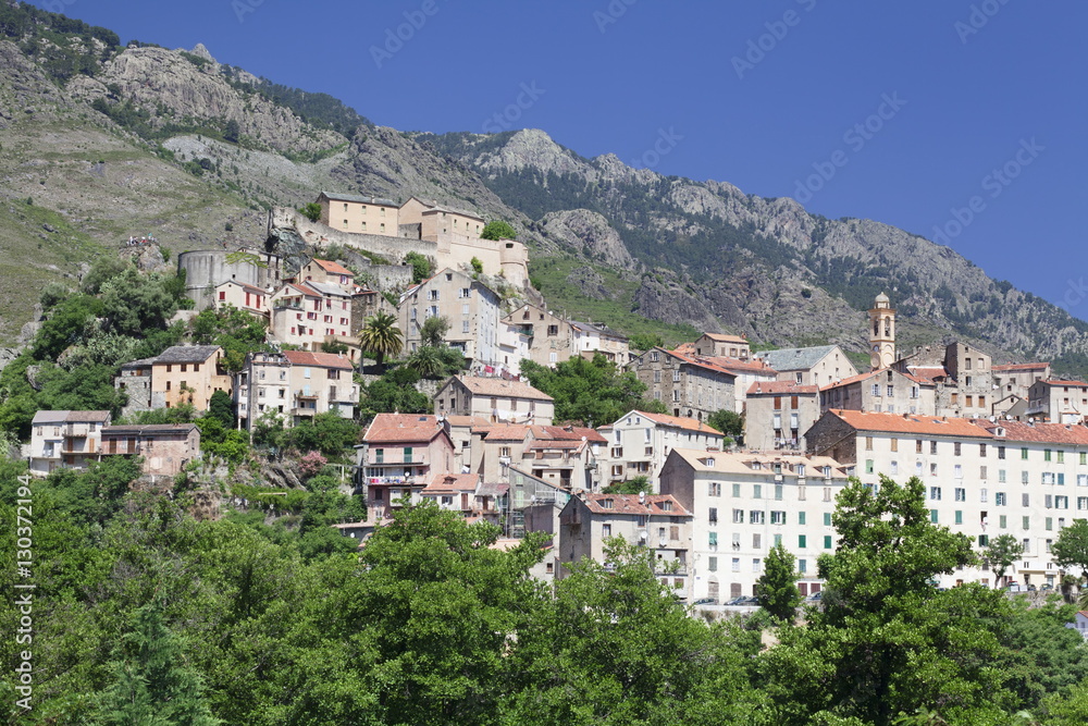Corte, Corsica, France, Mediterranean Corte, Corsica, France, Mediterranean