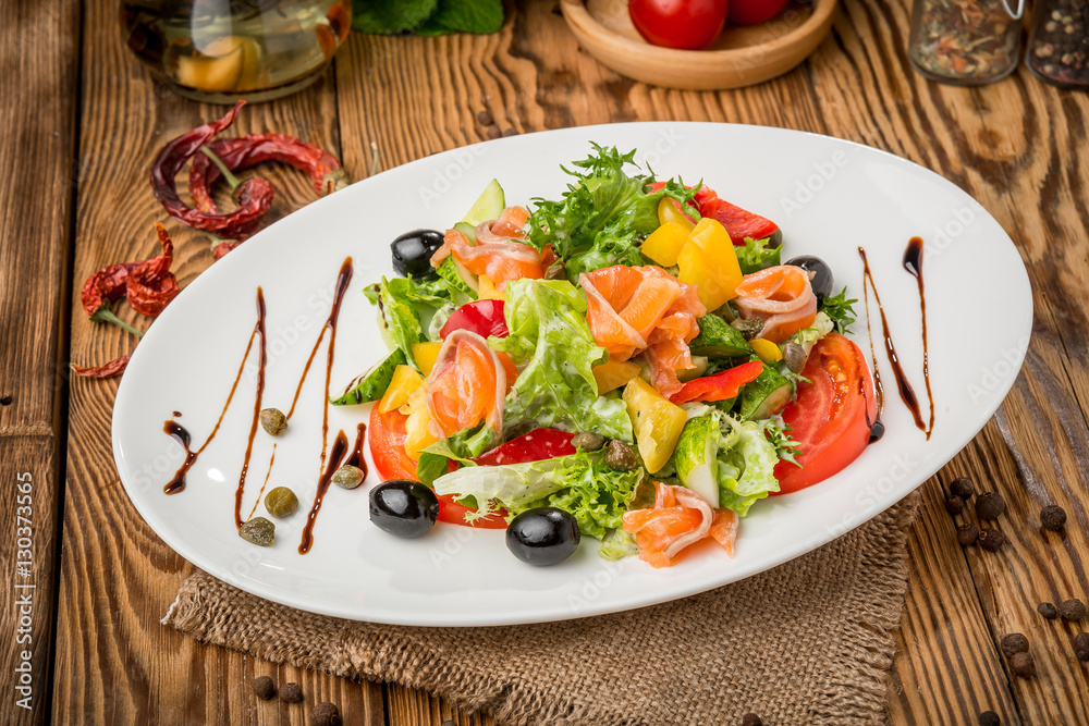 ealthy food, beautiful and tasty food on a plate ealthy food, beautiful and tasty food on a plate