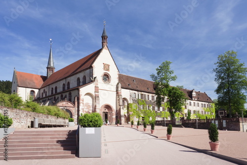 Bronnbach Cistercian monastery, Taubertal Valley, Romantic Road (Romantische Stravue), Baden Wurttemberg, Germany photo