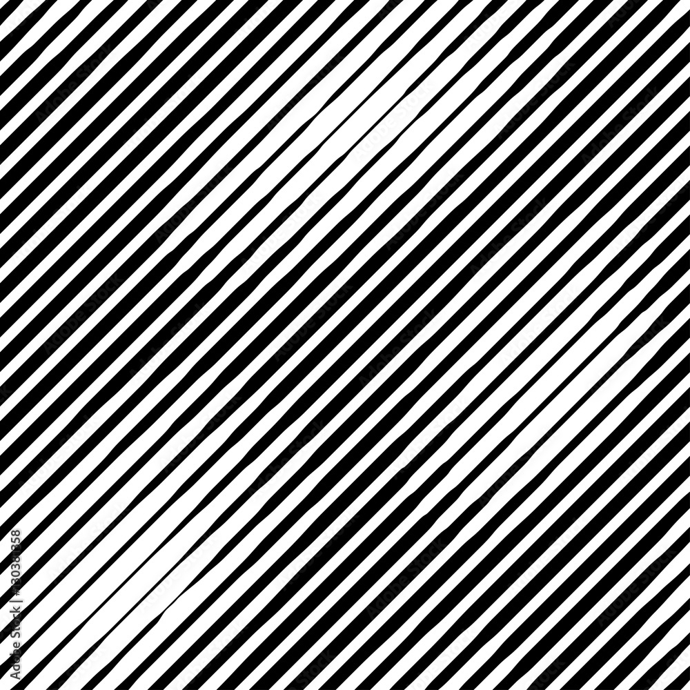Halftone bitmap lines retro background Black White Seamless Repeat Pattern