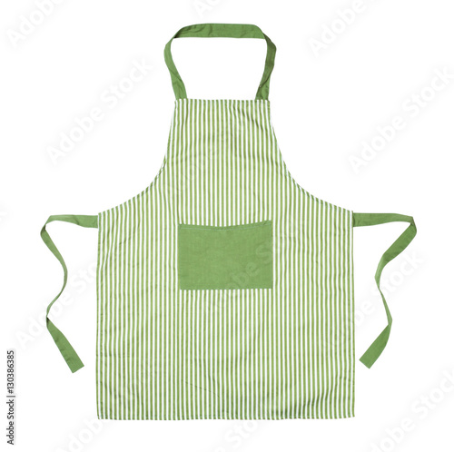 Konstfotografi Kitchen apron isolated on white