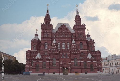 State Historical Museum building on the Red Square