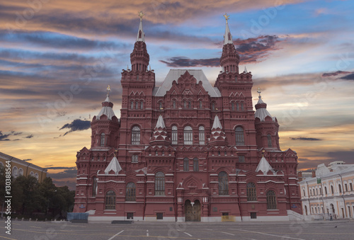 State Historical Museum building on the Red Square