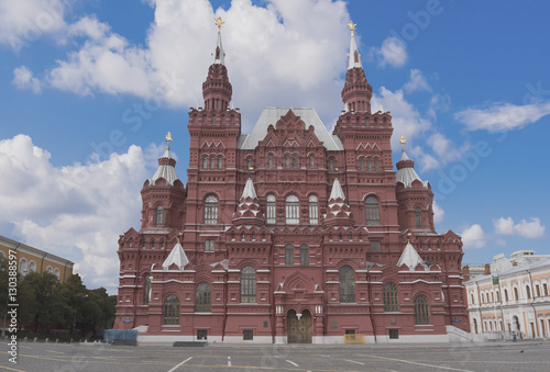 State Historical Museum building on the Red Square