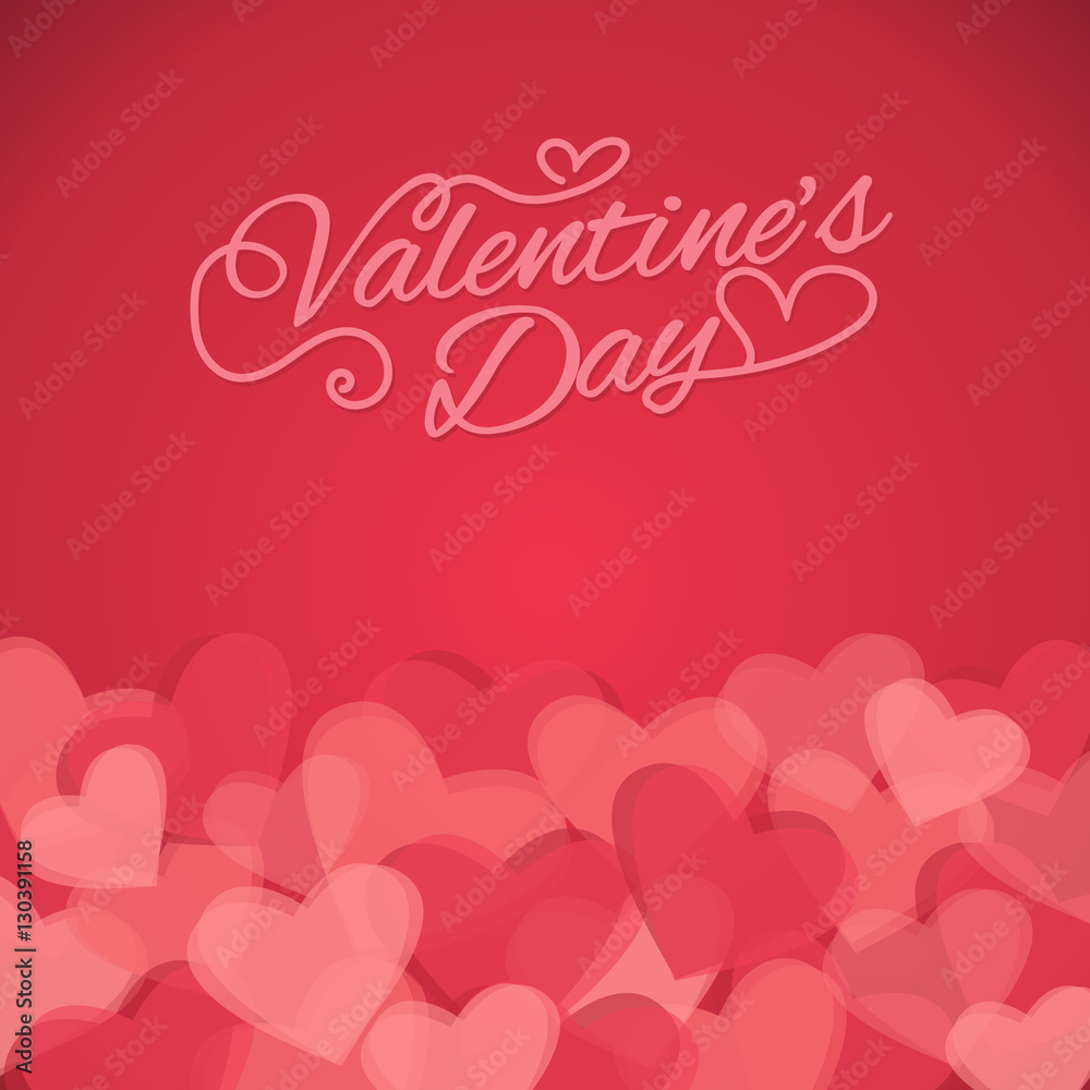 valentine's day background, vector