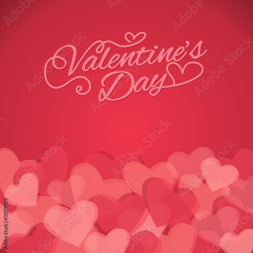 valentine's day background, vector © nnnnae