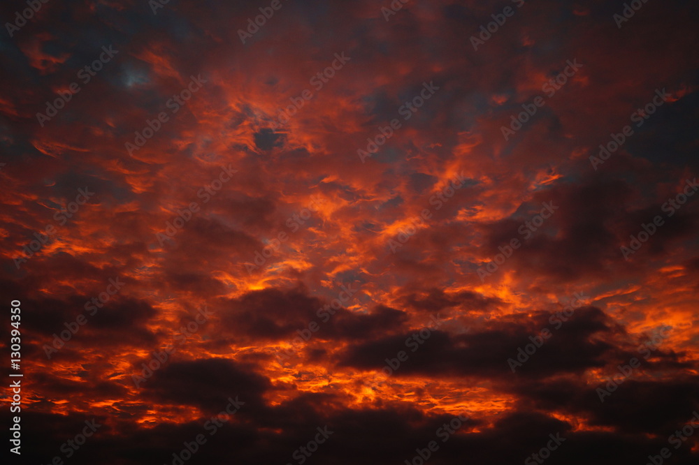 Fiery Sky