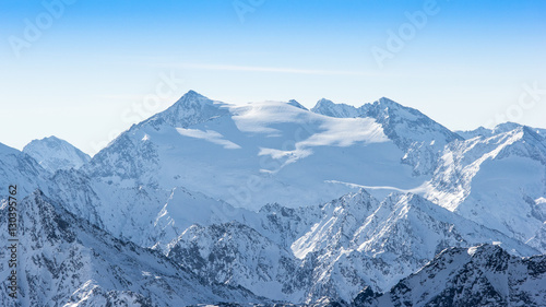 Österreichische Alpen im Stubaital - Winter