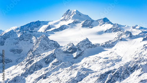   sterreichische Alpen im Stubaital - Winter