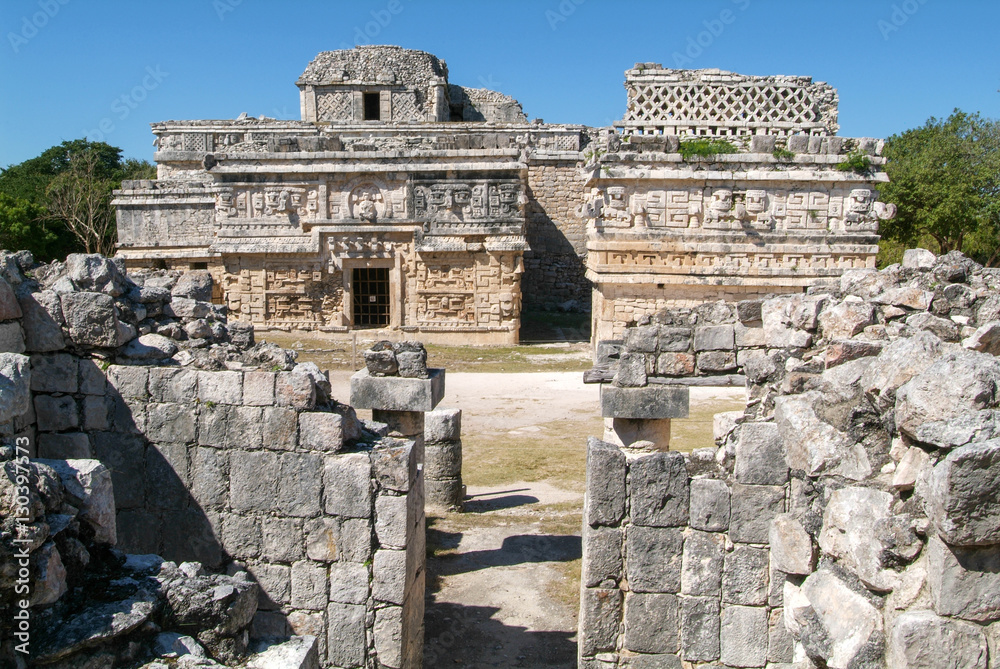 Edificio de las Monjas in the Mayan city Chichen Itza Edificio de las Monjas in the Mayan city Chichen Itza