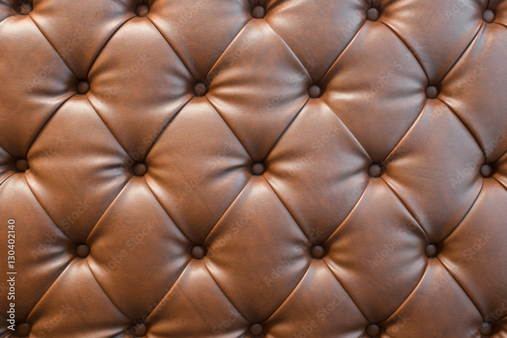 Brown leather sofa texture background. Stock Photo Adobe Stock